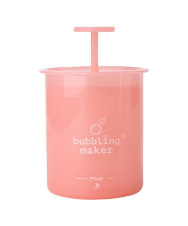 Face Wash Foamer - Manual Bubble Foamer Quick Foam - Skincare Cleansing Foaming Maker Cleanser Foam Maker Facial Cleansing Tool for Women Pink