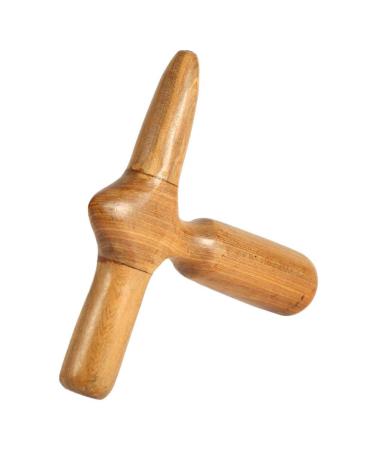 Brrnoo Thai massager 5 types Vietnam fragrant wooden body foot reflex zone massage acupuncture Thai massage device roller therapy (#3)