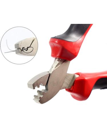 Croch Clamp Sleeves Set - 300 Fishing Pliers Crimp Sleeves in 7 Sizes | Durable Red Fishing Accessories - Buy Online on GoSupps.com