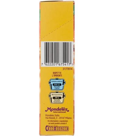 Set of 6 cookies Oro Saiwa Cereal Snack Arancia with orange filling Cookies 162 g - Buy Online on GoSupps.com