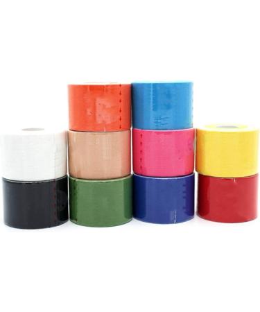 Ducahye Sport Kinesiology Tape-Sports Injury Tape for Knee Joint Muscle Support-Adhesive Kinetic Tape Tape Purple - Buy Online on GoSupps.com