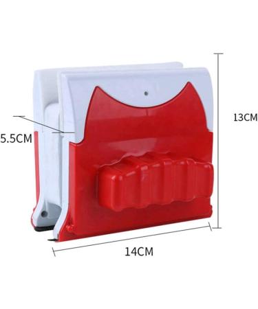 Window Cleaner Glass Cleaning Brush Glass Wiper Household Cleaning Tools with Anti-Falling Rope for High-Rise Double Glazed Windows with 35-48mm - Buy Online on GoSupps.com