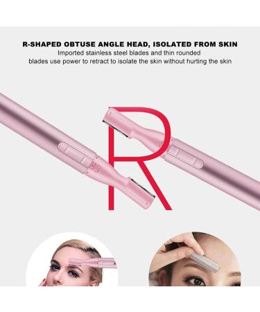 Agate Mini Women's Razor - Electrical Hair Removal Tool for Eyebrows & Facial Hair | Washable Cutting Head & Protective Design - Buy Online on GoSupps.com