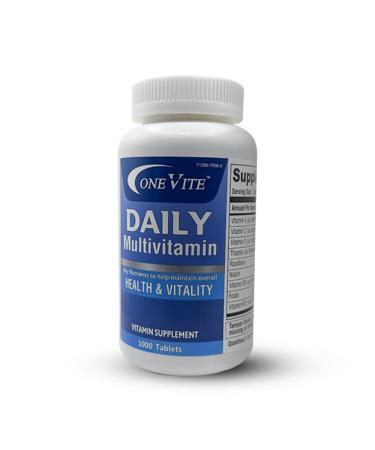 Akron Pharma OneVITE Multivitamin Tablets 1 000 ct