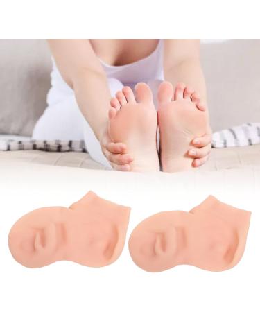 Essential Oil Gel Socks Moisturizing Heel Sleeves Prevent Crack Foot Care Socks for Beauty Salon Dry Cracked Heels Heel Pain(S) - Buy Online on GoSupps.com