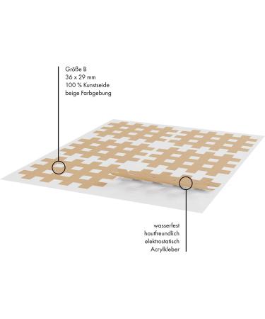 Kintex Cross Tape Mix Box - 102 Grid Plaster Kinesiology & Acupuncture Tape for Optimal Performance - Buy Online on GoSupps.com