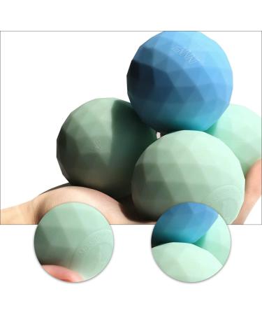 Buy Sosoport 2 STK Silicone Deep Tissue Massage Balls - Myofascial & Trigger Point Massage for Feet & Yoga | Gunkel Fitness Pebbles for Fasciitis - Buy Online on GoSupps.com