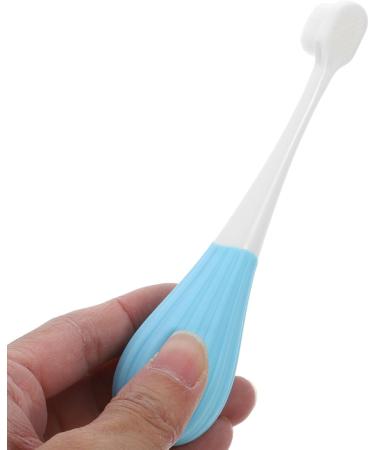 NOLITOY Toddler Toothbrush - Soft Kids Manual Training Toothbrush for Babies - Blue Children s Toothbrush for Gentle Oral Care - Buy Online on GoSupps.com