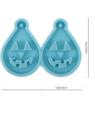 Halloween Witch Hat Resin Molds 6Pcs with Gauze Rose - Masquerade Costume Accessory & Handmade Earrings - Buy Online on GoSupps.com