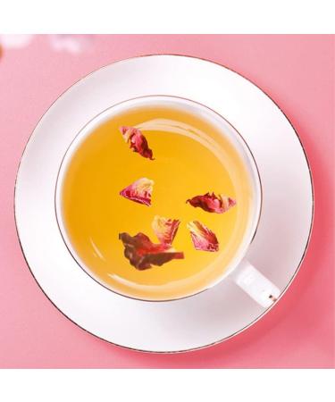 Dried rose petals1.76oz/50g Clean and complete rose petals - Natural Edible Flowers - Non-GMO - Caffeine-free - Use in Tea Baking Crafting - Buy Online on GoSupps.com