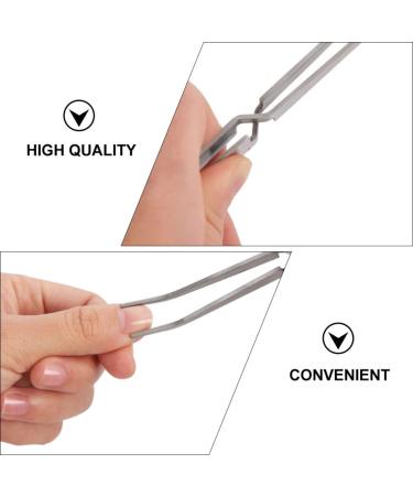 Beaupretty Tweezers Tweezer Pincher Prolong Clamp and Shaping Extensions Pusher Picker Multipopurse Rhinestone Eyelash Stainless Sticker Art Curved Tip Nail Cuticle Eyebrow Clip Ladies - Buy Online on GoSupps.com