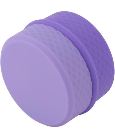 DAUZ Travel Silicone Cosmetic Container 12ml Silicone Cream Jar with Spoon proof for Women Outdoor Use (Purple) - Buy Online on GoSupps.com