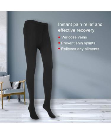 Buy XXL Black Pantyhose Siamese Socks - Compression Stockings for Varicose Veins & DVT Prevention for Men & Women - Buy Online on GoSupps.com