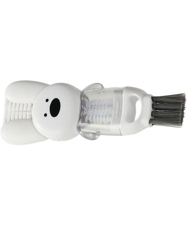 Multifunctional Brush Cup Lid Brush for Hard to Reach Areas Easy Storage Bottle Gap Cleaner White  - Buy Online on GoSupps.com