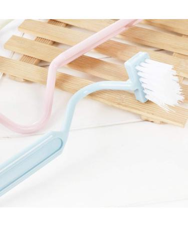 Toilet for Rim Edge Brush Bow Curved Flush Brush Bathroom Suppl Toilet Bowl Brush and Holder - Buy Online on GoSupps.com