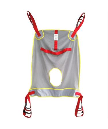 Transfer Nursing Sling Lift Sling Full Body Sling Lifting Aid Straps for Transfer - Device for Elderly B Nursing Caregiver XLarge