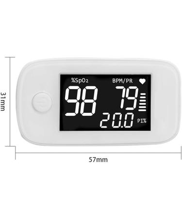 Maclean PR-870 Pulse Oximeter | Accurate SpO2 Measurement & 1.5 HD LED Display | International Shipping Available - Buy Online on GoSupps.com