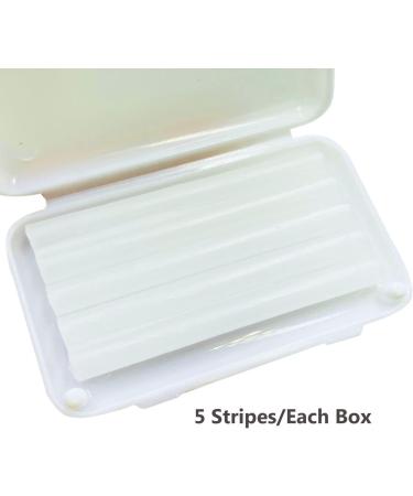 10 Pieces Dental Care Orthodontic Wax for Braces - Flavored Wax Strips (10 Varieties) for Comfortable Orthodontic Relief - Buy Online on GoSupps.com