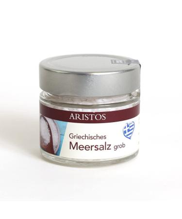 ARISTOS Thick Sea Salt for Salt Mill - 200g from Greece | Aristos (Natural Sea Salt)
