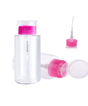 SZXMDKH Pack of 2 pump bottles for 100ml nail polish remover