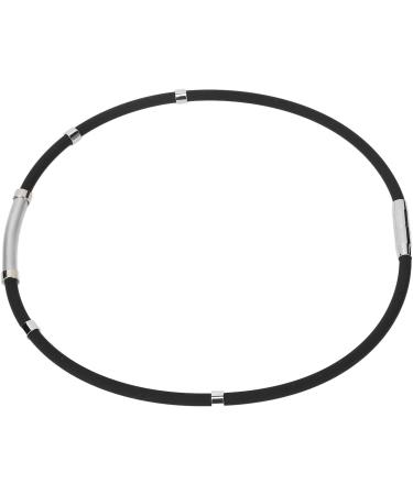 Adjustable Sports Necklace with Negative Ion Metal Ring | Improve Balance Sleep Strength & Vigilance - Buy Online on GoSupps.com