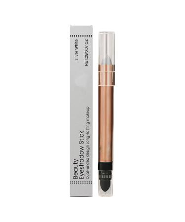 Fard Paupi res En B ton De Contour B ton De Fard Paupi res Imperm able Double Extr mit | Stylo Contour Des Yeux Pour Les F tes Performances Sur Sc ne v nements White
