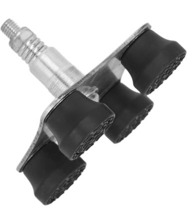 Metal Cane Tip Metal Walking Stick Base Aluminum Alloy Easy to Install 4 Pronged 19MM Dia Self Standing for Disabled - Buy Online on GoSupps.com
