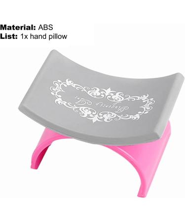 Nail Art Pillow Flexible Waterproof Lightweight DIY Nail Art Pillow Nail Palm Rests Stand Decor for Female Pink - Buy Online on GoSupps.com