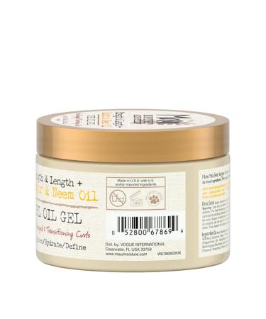 Maui Moisture Strength & Length Curl Oil Gel 12 Oz - Natural Hair Product - Buy Online on GoSupps.com