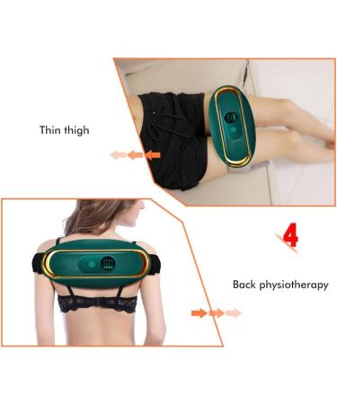 Duly Abdominal Vibration Massage Belt - Effective Fat Burning & Weight Loss Fitness Equipment for Home Use - Buy Online on GoSupps.com
