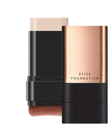  Weqizuerqi 20g Face Foundation Stick Matte Foundation Stick Foundation with Brush Matte Foundation Stick Concealer Cream Stick Full Coverage Foundation with Brush - Buy Online on GoSupps.com