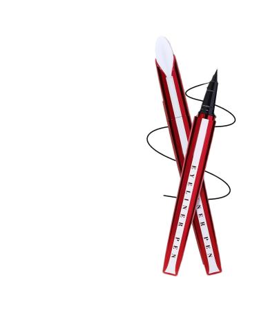 Generisch Long-lasting eyeliner for extended wear waterproof liquid lubricating ink pen | 0.6g black eye pencil for women and girls makeup for dates weddings parties