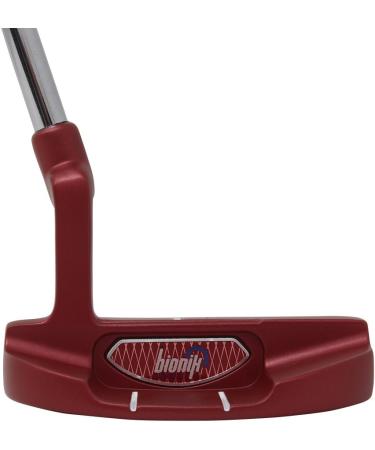 Bionik 105 Red Golf Putter 33 - Senior Women's Right-Handed Semi Mallet Putter with Alignment Tool - Buy Online on GoSupps.com