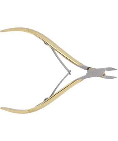 Cuticle Nippers Ergonomic Cuticle Nipper with Protective Cover for Manicure Enthusiasts Gold - Buy Online on GoSupps.com