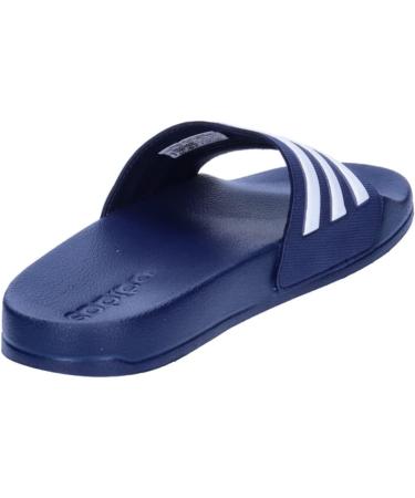 Adidas Unisex Kinder Adilette Shower Slides - Dark Blue/Cloud White - EU Size 39 1/3 | International Shipping Available - Buy Online on GoSupps.com