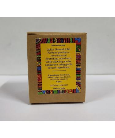 ANANYA FASHION & CRAFTS HUB Musk Natural Solid Perfume Beeswax Long Lasting Body Fragrance Balm Solid State Eau De Perfum in Wooden Jar 6 gm - Buy Online on GoSupps.com