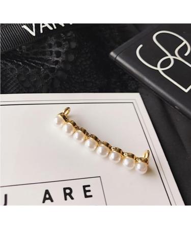 Shoelaces Clips Gold DIY Decorative Shoe Charm Pearl Rhinestones Shoes Accessory for Sneakers Casual Shoes Girl Women Style 4 - Buy Online on GoSupps.com