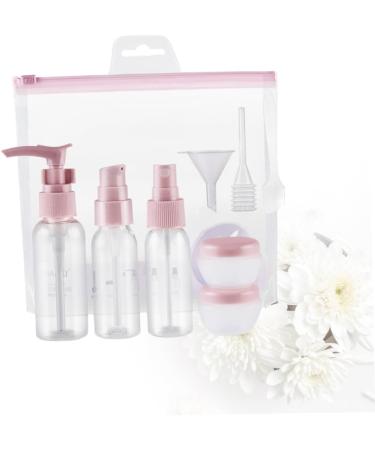 POPETPOP 3 Sets Portable Cosmetic Bottle Cosmetics Toiletries Sample Containers Kits Cosmetic Containers Clear Container Cosmetic Storage Bottle Lotion Pink Travel - Buy Online on GoSupps.com