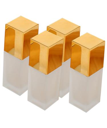 12 Pcs Square Liquid Foundation Bottle Travel Bracket Filling As Shownx3pcs 10.5x3.2cmx3pcs