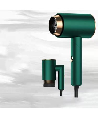 Negative Ionic Hair Dryer 1200W with Concentrator Portable Foldable Hairdryer 3 Speed Folding Portable Mini Hairdryer for Home Living and Travel Green Small Gift - Buy Online on GoSupps.com