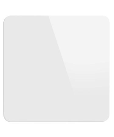 2 Packs 12 x 12 Inch Acrylic White Reflective Display Table Riser for Professional Product Photography, KINJOEK 30x30CM Background Boards for Product Table Top Photography Shooting