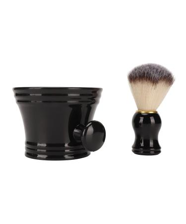 Professional Shaving Brush with Soft Synthetic Bristles & Shaving Bowl - Perfect for Barbers | International Shipping Available - Buy Online on GoSupps.com