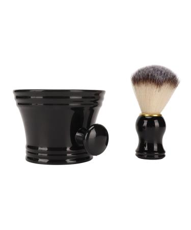 Razor brush with a smooth handle bowl with a large capacity excellent gift for men artificial bristles and plastic material ideal for at home and on