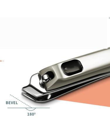 UNbit Nail Clipper Nail Clippers Inclined Mouth Nail Nippers Trimming Finger Dead Skin Barb Nail Tip Cutter Cuticle Scissors for Home Use and Carry - Buy Online on GoSupps.com