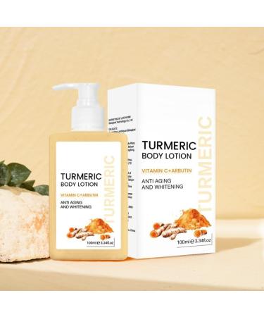 Hocossy Turmeric Body Lotion 100ml - Brightening, Moisturizing, Remove Acne, Dark Spots, Hyperpigmentation - Smooth Skin Formula - Buy Online on GoSupps.com