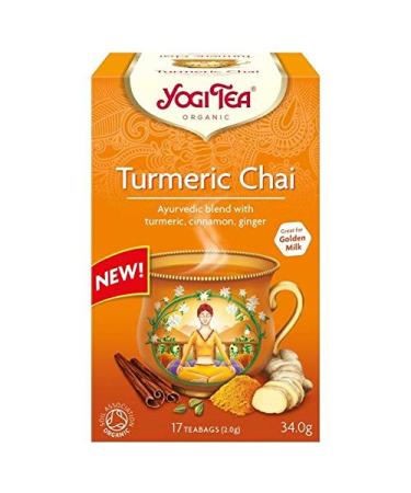 Yogi Tea Org Tea Yogi Turmeric Tea Bags Of 17 Tea Per Pack
