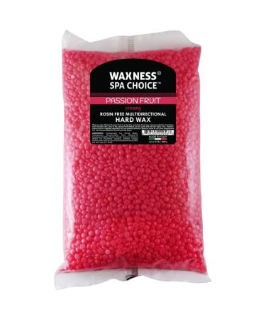 Waxness Spa Choice Rosin Free Multidirectional Hard Wax Passion Fruit 2.2 lb / 1 kg