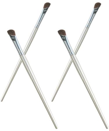 Healeved 20 Pcs Nose Shadow Brush Nose Makeup Brush Brow Brush Angled Eye Shadow Blending Brush Alloy - Buy Online on GoSupps.com
