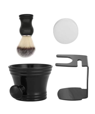 Wallfire: Shaving Brush Bowl Men Shaving 4 in Shaving Brush Set with Brush Stand & Bowl & Men Shaving Tool Brush Stand Shaving Brush Set Men Shaving