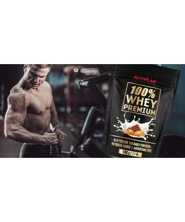 Activlab 100% Whey Premium 500g - 16 Portions Whey Protein Powder - Muscle Building Low Sugar Low Fat - Peanut Butter Chocolate Flavor - Boost BCAA & Glutamine - Buy Online on GoSupps.com